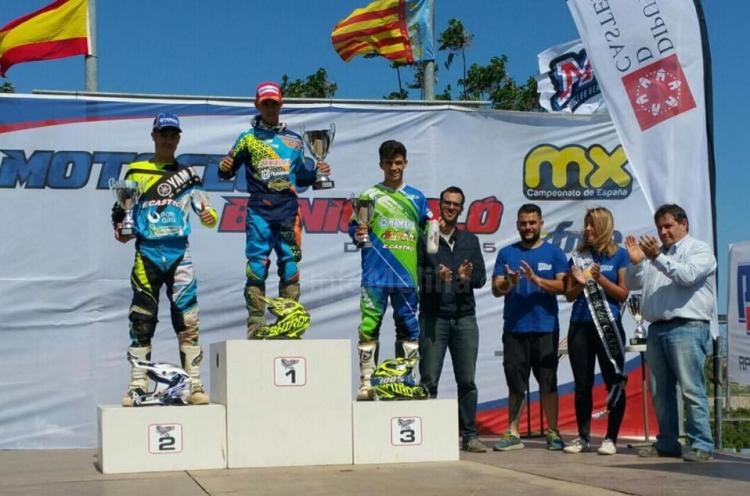 Motocross: El piloto melillense Borja Martín, al asalto del liderato en MX Sub 18 este fin de semana