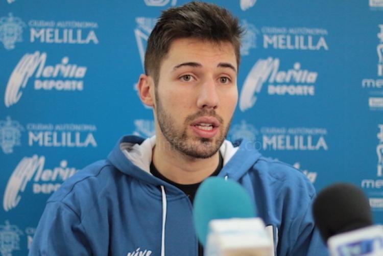 Jorge Sanz (CB Melilla): “No podemos caer en el juego del Peñas"
