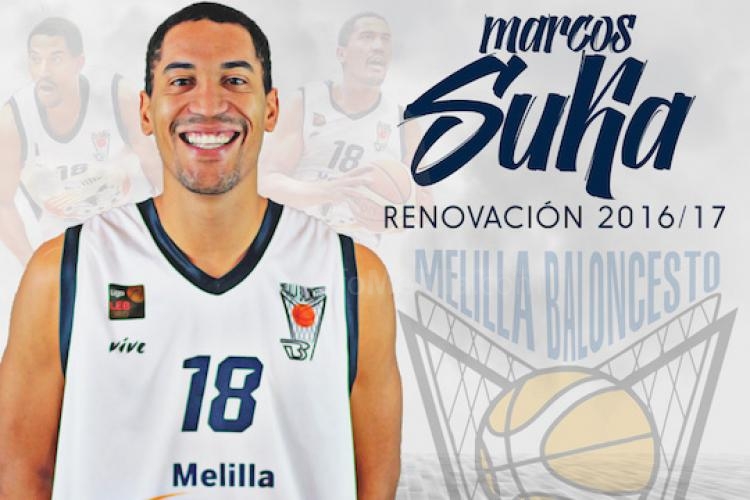 Marcos Suka continuará una campaña en el Melilla Baloncesto