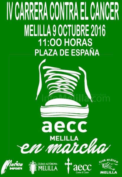 Abiertas las inscripciones de la IV Carrera contra el Cáncer