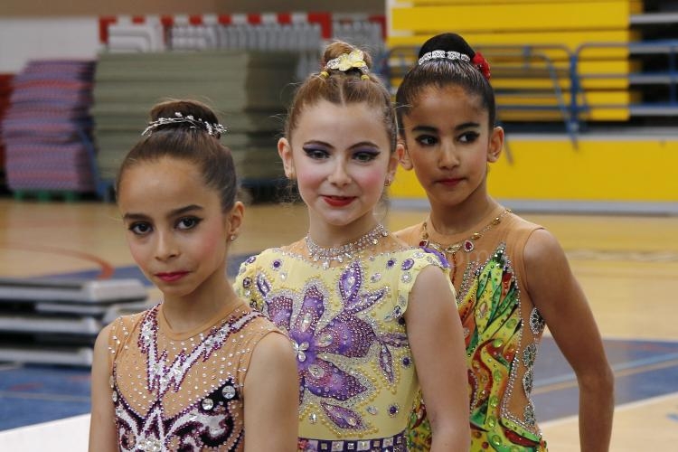 Nuestras tres gimnastas