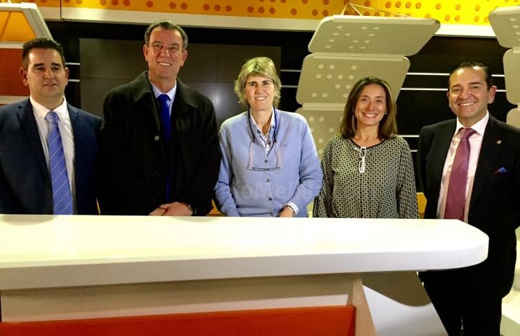 Miranda se reúne con las responsables de RTVE para difusioinar "Melilla Ciudad Europea del Deporte"