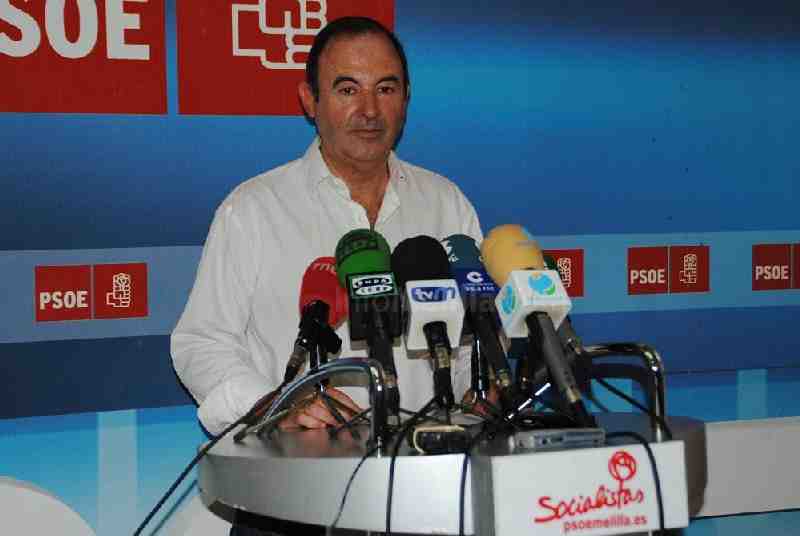 Francisco Vizcaíno, representante de la gestora del PSOE