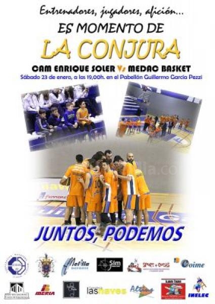 Baloncesto Liga EBA: El C.A.M. tiene que frenar al líder Medacbasket
