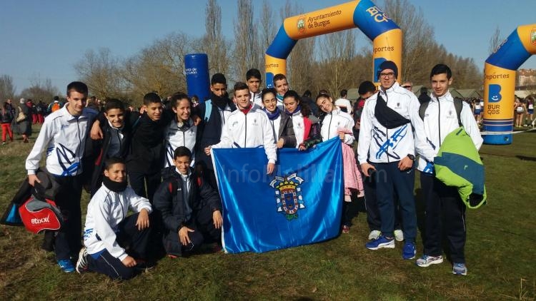 El equipo melillense que ha participado en Burgos