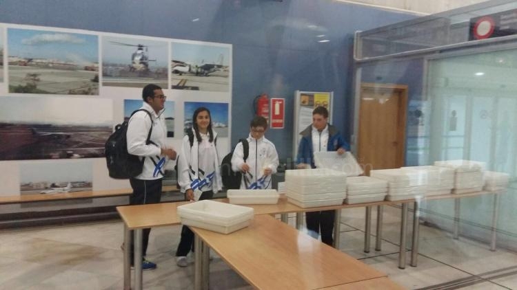 En el Aeropuerto