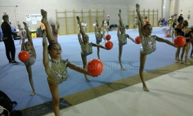Gimnasia Rítmica: Complicada competición para las melillenses este fin de semana en Guadalajara