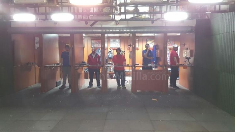 Tiro: Iª concentración del equipo melillense de armas de fuego modalidades pistola estandar y CMC