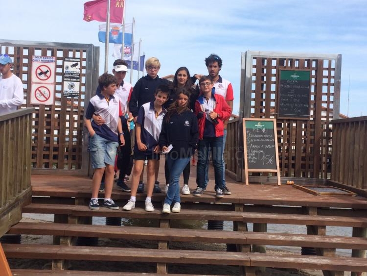 Vela: El equipo de regatas del RCM regresa del Trofeo "Astrapace" con el podio de Israel Martínez en Laser 4.7