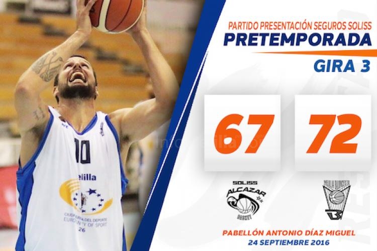 Melilla Baloncesto concluye la pretemporada con victoria ante el Seguros Soliss (67-72)