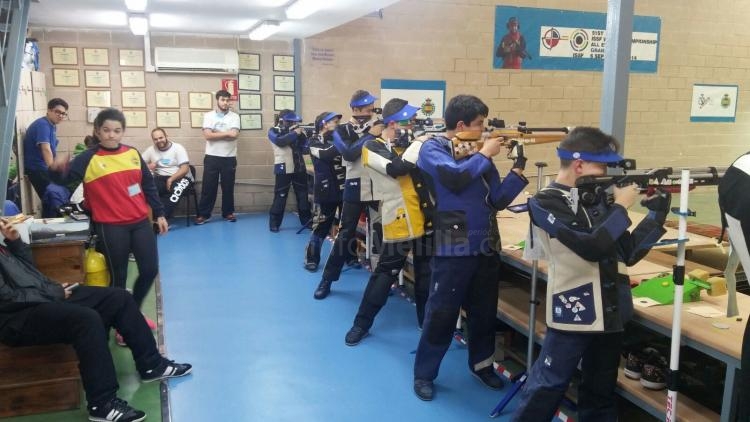 Tiro (Campeonato de Melilla de Aire Comprimido): Se lograron un total de 14 mejoras de marcas