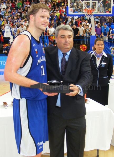 Taylor Coppenrath, MVP Copa Príncipe 2010