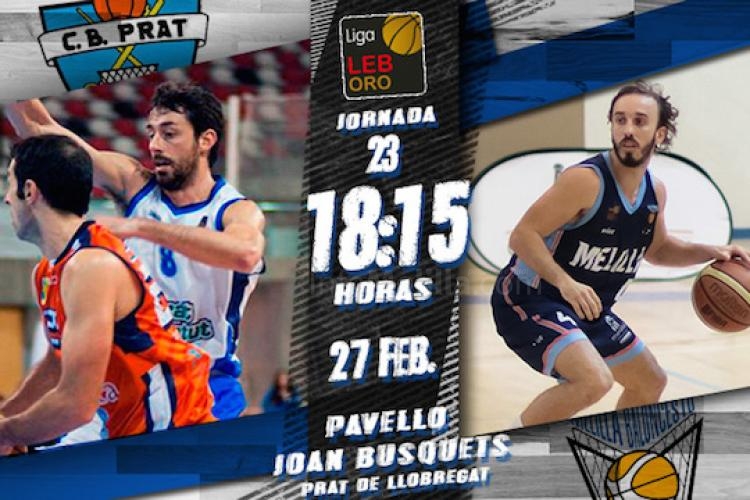 Melilla Baloncesto quiere recuperar sensaciones ante el CB Prat