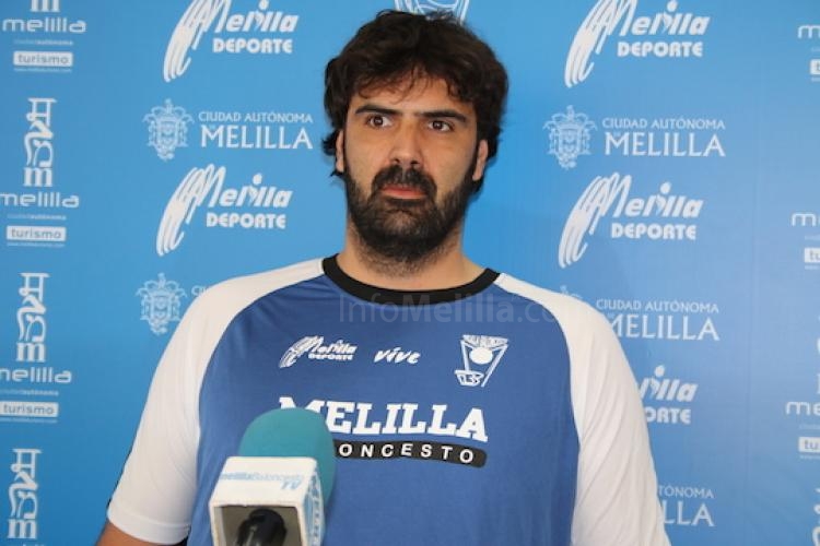 Edu Hernández-Sonseca: “Lo principal es intentar cerrar la eliminatoria en Cáceres"