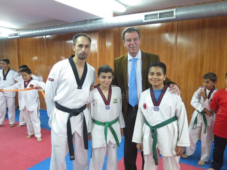 Taekwondo: Visita del Consejero de Deportes a la sede federativa