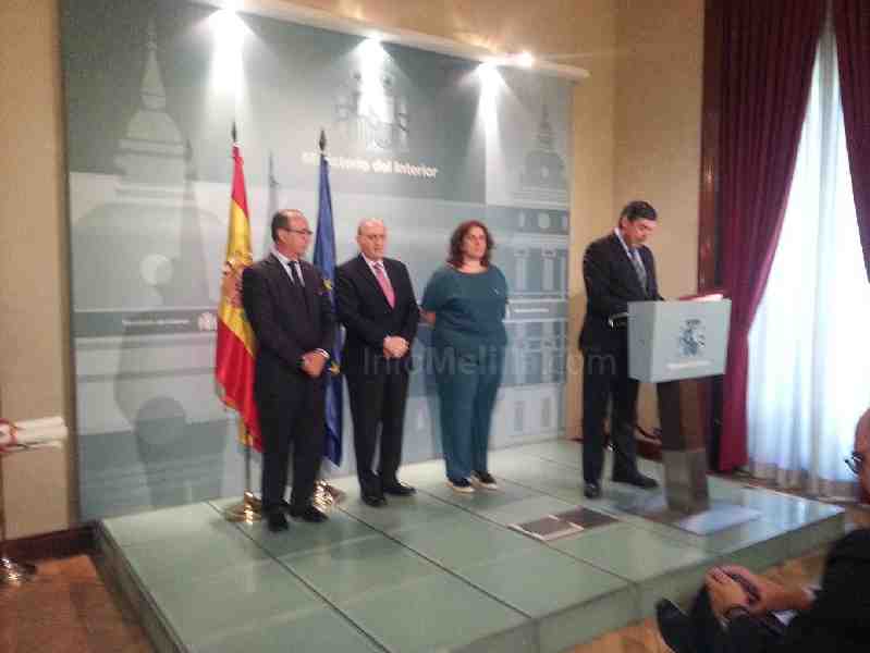 Condecorado el delegado del Gobierno en Melilla por la labor en la frontera