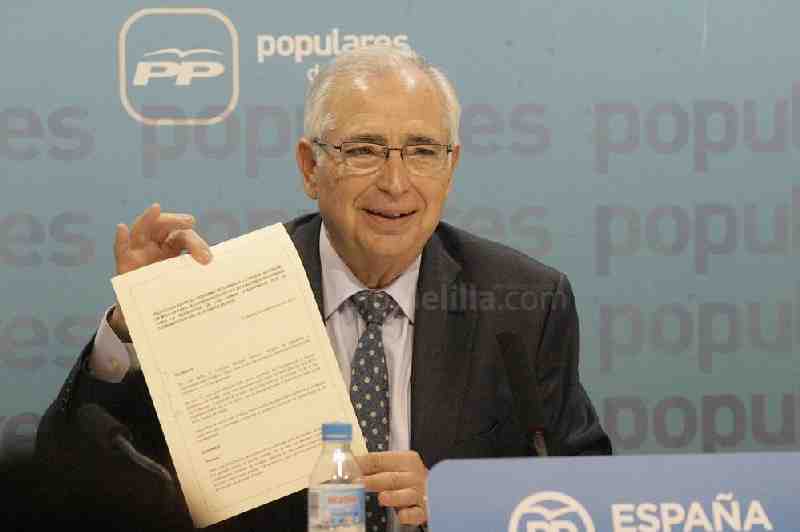 Juan José Imbroda, senador melillense