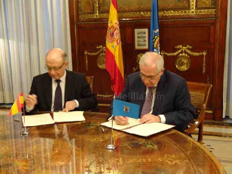 El Gobierno central y la Ciudad Autónoma firman el protocolo de actuaciones para reparar los daños ocasionados por el terremoto