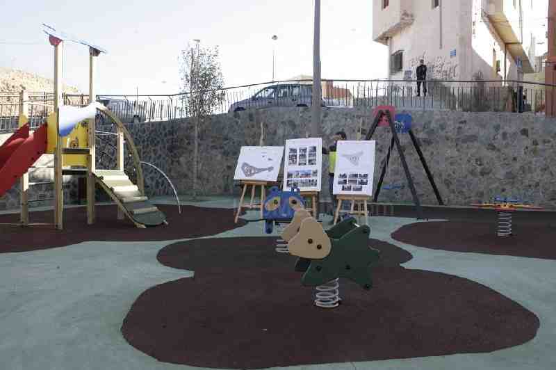 El Gobierno de Melilla invierte casi 318.000 euros en la construcción de dos nuevas plazas en La Cañada