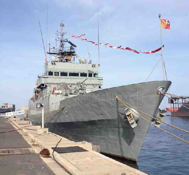 El patrullero 'Centinela' de la Armada hará escala en el puerto de Melilla