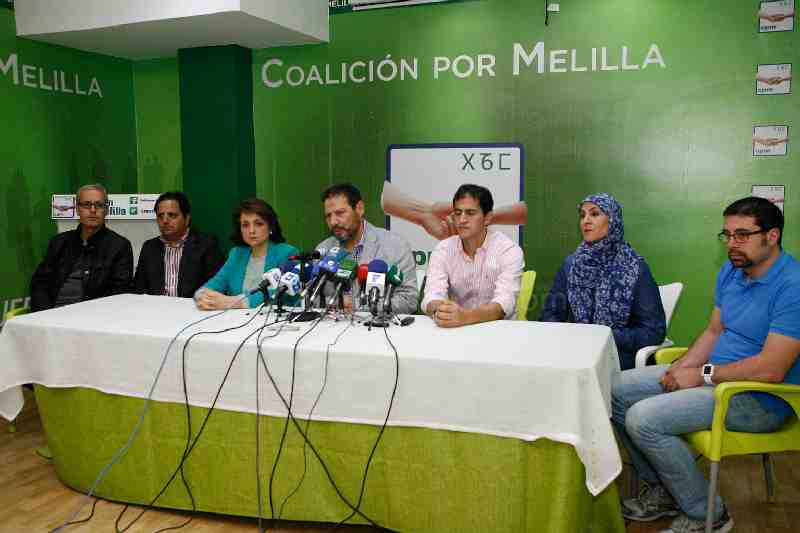 Coalición por Melilla después de ocho años, vuelve concurrir en unas generales