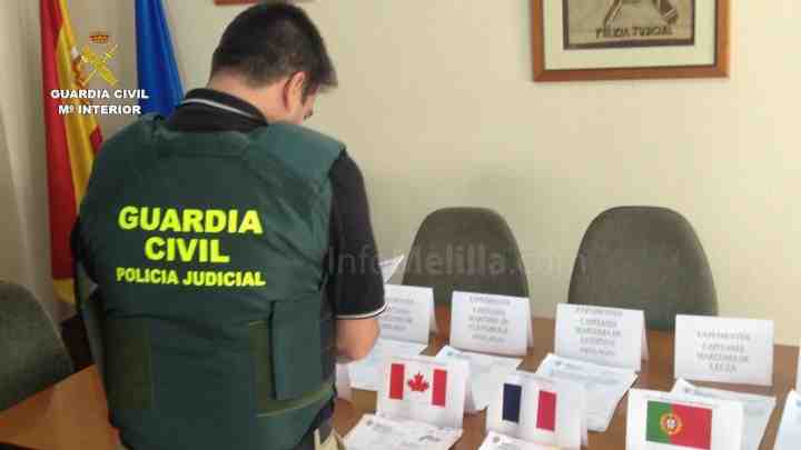 La Guardia Civil detiene a 64 personas por falsificar titulaciones náuticas