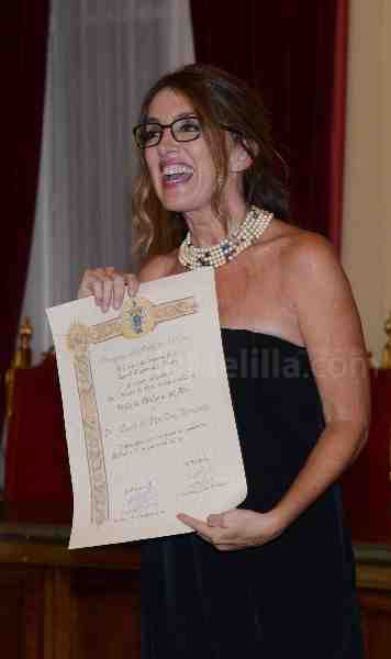 La periodista María Oña, melillense del año 2016
