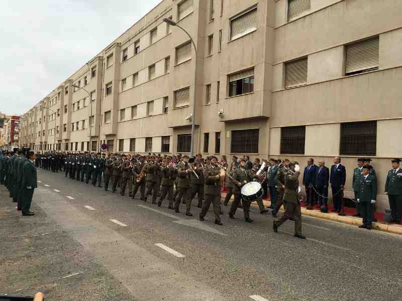 Antonio Sierras, nuevo jefe de la Comandancia de la Guardia Civil de Melilla