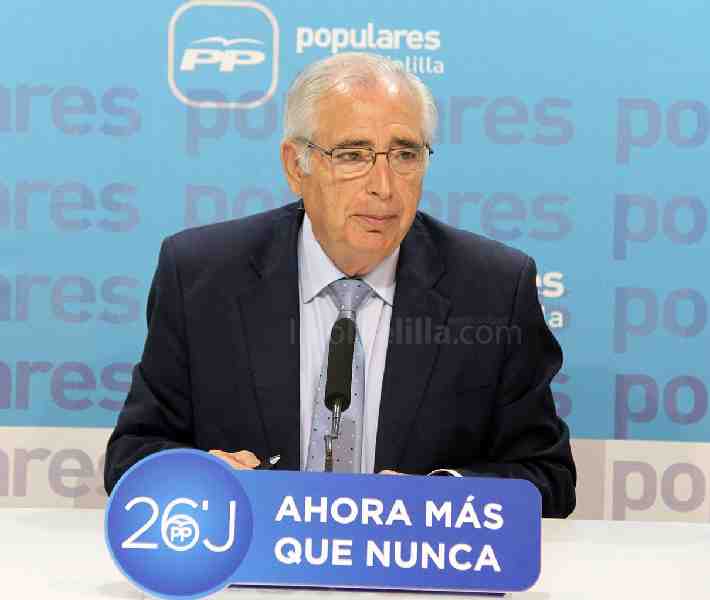 Imbroda anuncia la visita a Melilla del ministro de Sanidad Alfonso Alonso