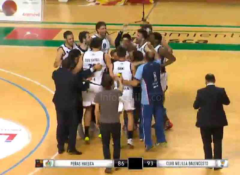 El Club Melilla Baloncesto hace historia consiguiendo el ascenso a ACB