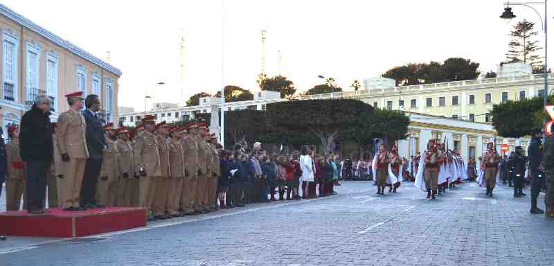 El Tercio Gran Capitán 1º de La Legión realizará el solemne acto de arriado de Bandera