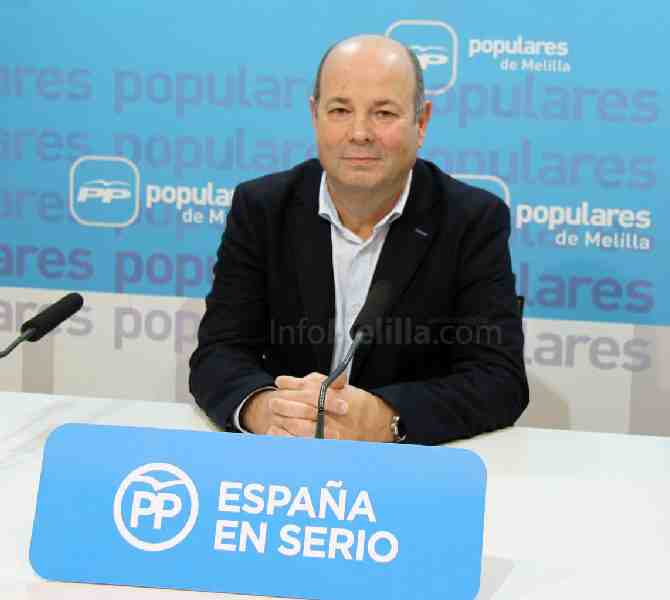 Conesa asegura que el PP apoya al Gobierno de la Ciudad en sus gestiones para que Melilla tenga un equipo en la Liga ACB