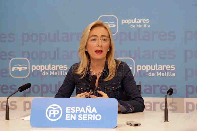 María del Carmen Dueñas, candidata al Congreso por el PP en Melilla