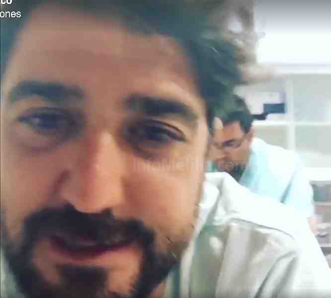 Fotograma de uno de los vídeos publicados
