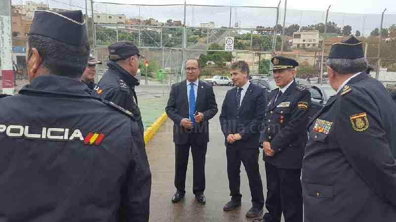 El Ministerio del Interior tiene como prioridad máxima instalar un sistema de frontera inteligente en Melilla