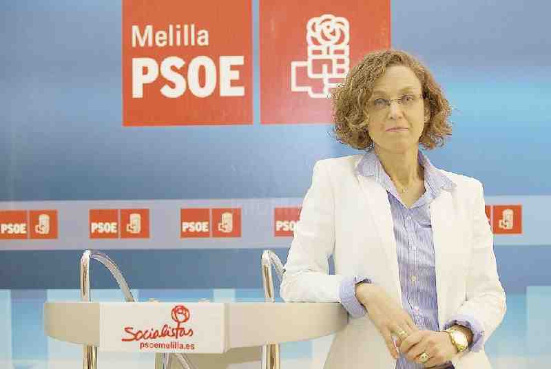 Gloria Rojas, presidenta de la gestora del PSOE de Melilla