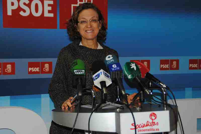 Gloria Rojas, portavoz del Grupo Parlamentario Socialista