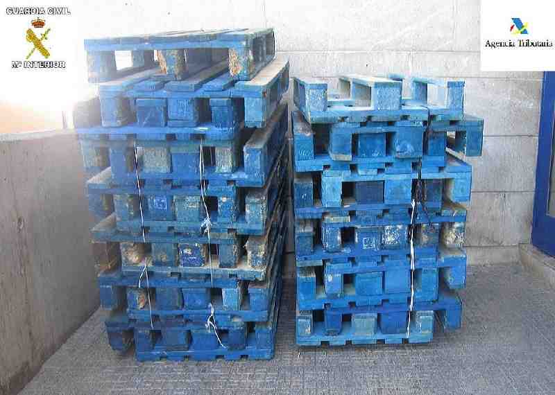 La Guardia Civil intervino en 2015 unos 4.000 pallets de madera que no fueron devueltos a la empresa propietaria
