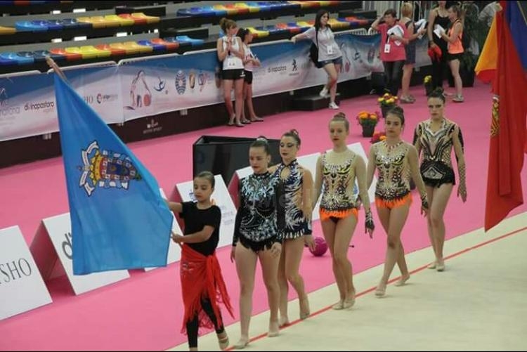 Gimnasia Rítmica: Buen papel el realizado en el Nacional por las gimnastas melillenses