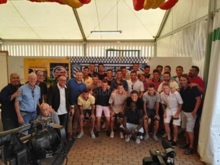 La Unión Deportiva se acerca a la Feria y a su afición