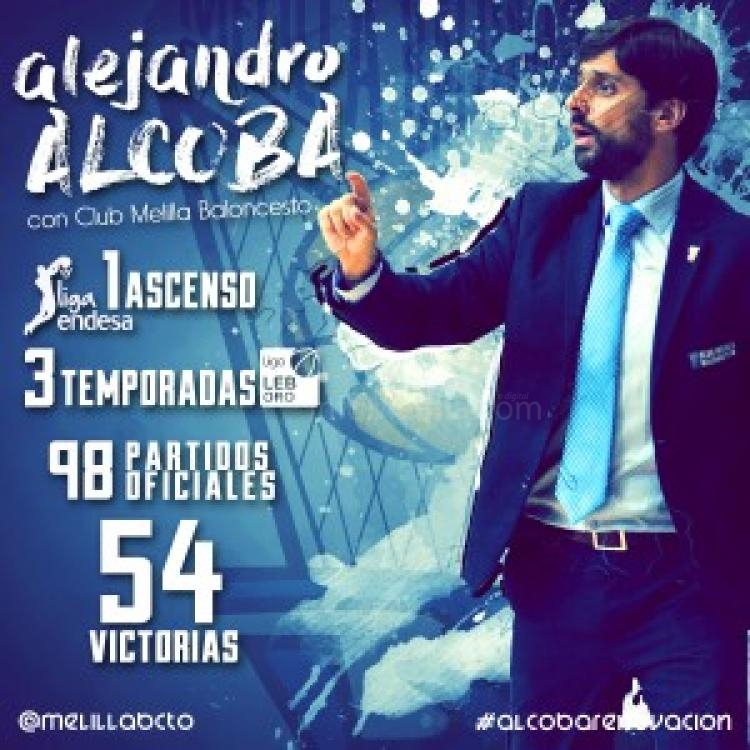 Alejandro Alcoba, el entrenador en datos