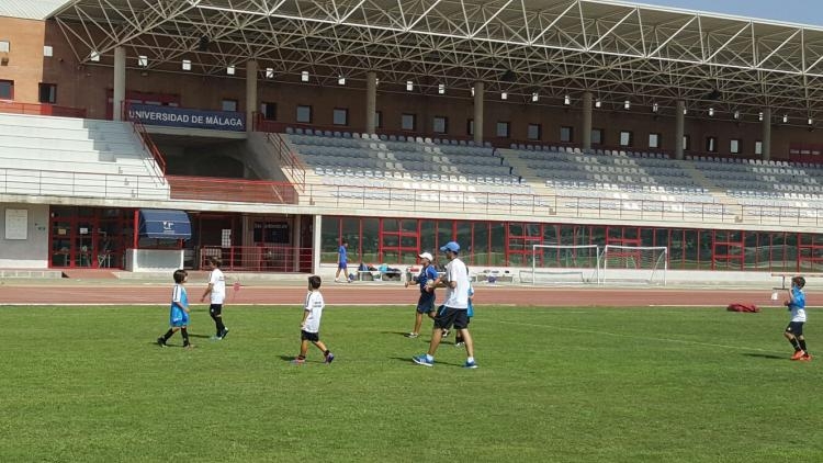 Satisfactoria experiencia de nuestros niños del Campus de Tecnificación con la Chelsea FC Foundation en Málaga