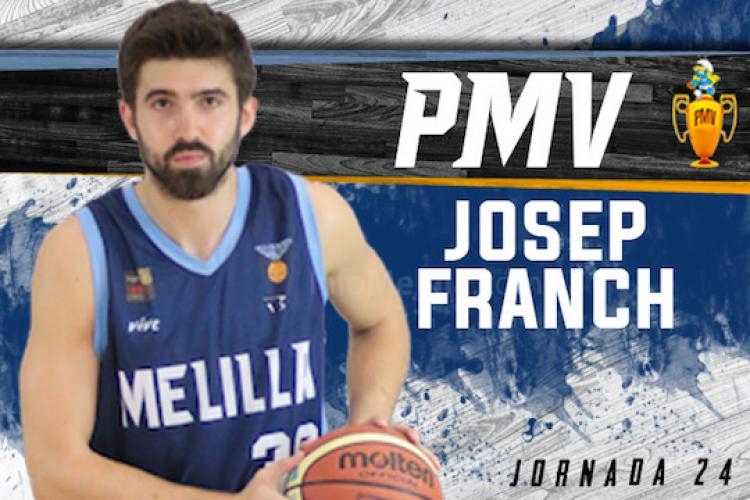 Melilla Baloncesto: La actuación de Josep Franch ante Cocinas.com vale un ‘PMV'