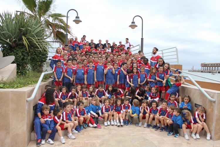 La familia baloncestística del Real Club Marítimo sigue creciendo