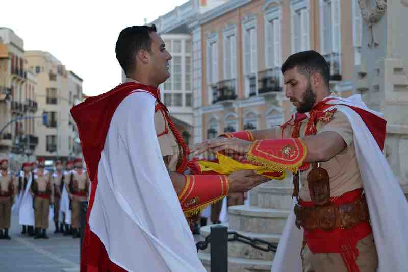 El Tercio Gran Capitán 1º de La Legión realizará el solemne acto de arriado de Bandera