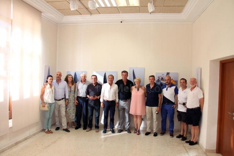 Merche Melilla expone sus fotos de Semana Náutica