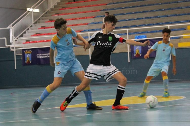 Demasiado castigo para una trabajadora Melilla en su debut ante Ceuta en el Nacional de Fútbol Sala Infantil (1-6)