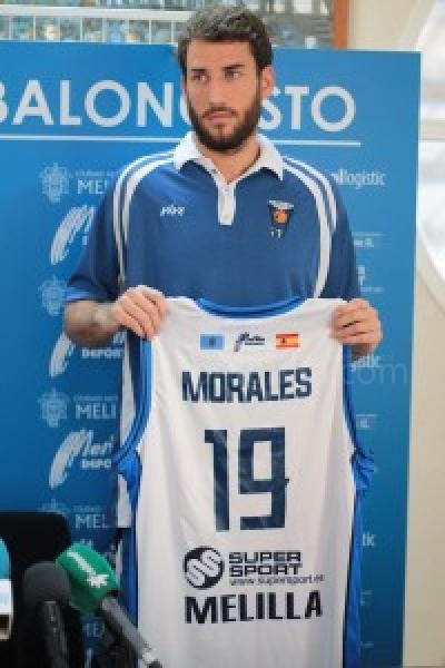 Agustín Morales (jugador de CB Melilla): "Vengo para que el equipo siga siendo competitivo"