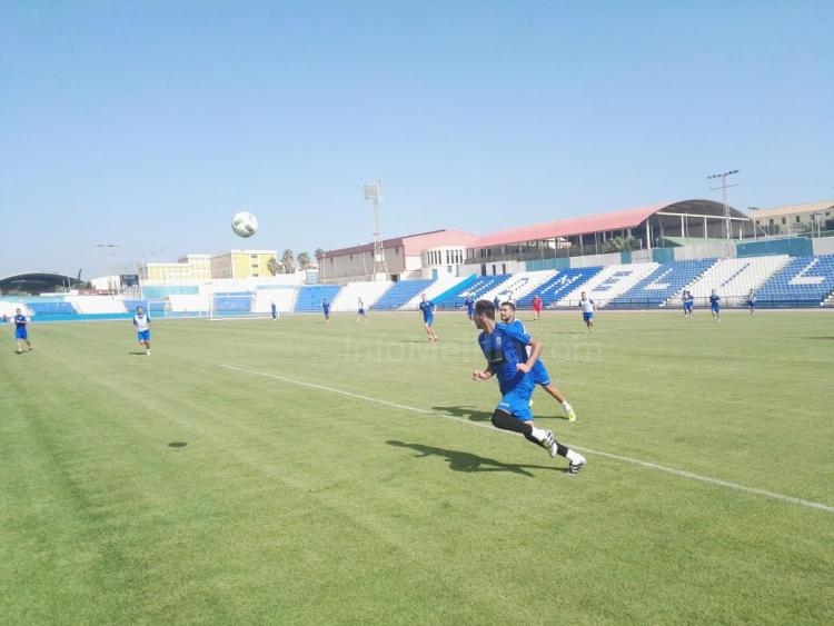 Unión Deportiva Melilla: El conjunto azulino afronta sus últimos días de preparación