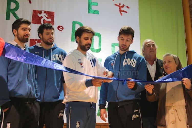 El Melilla Baloncesto inaugura las Jornadas Deportivas del Colegio Ntra. Sra. del Buen Consejo